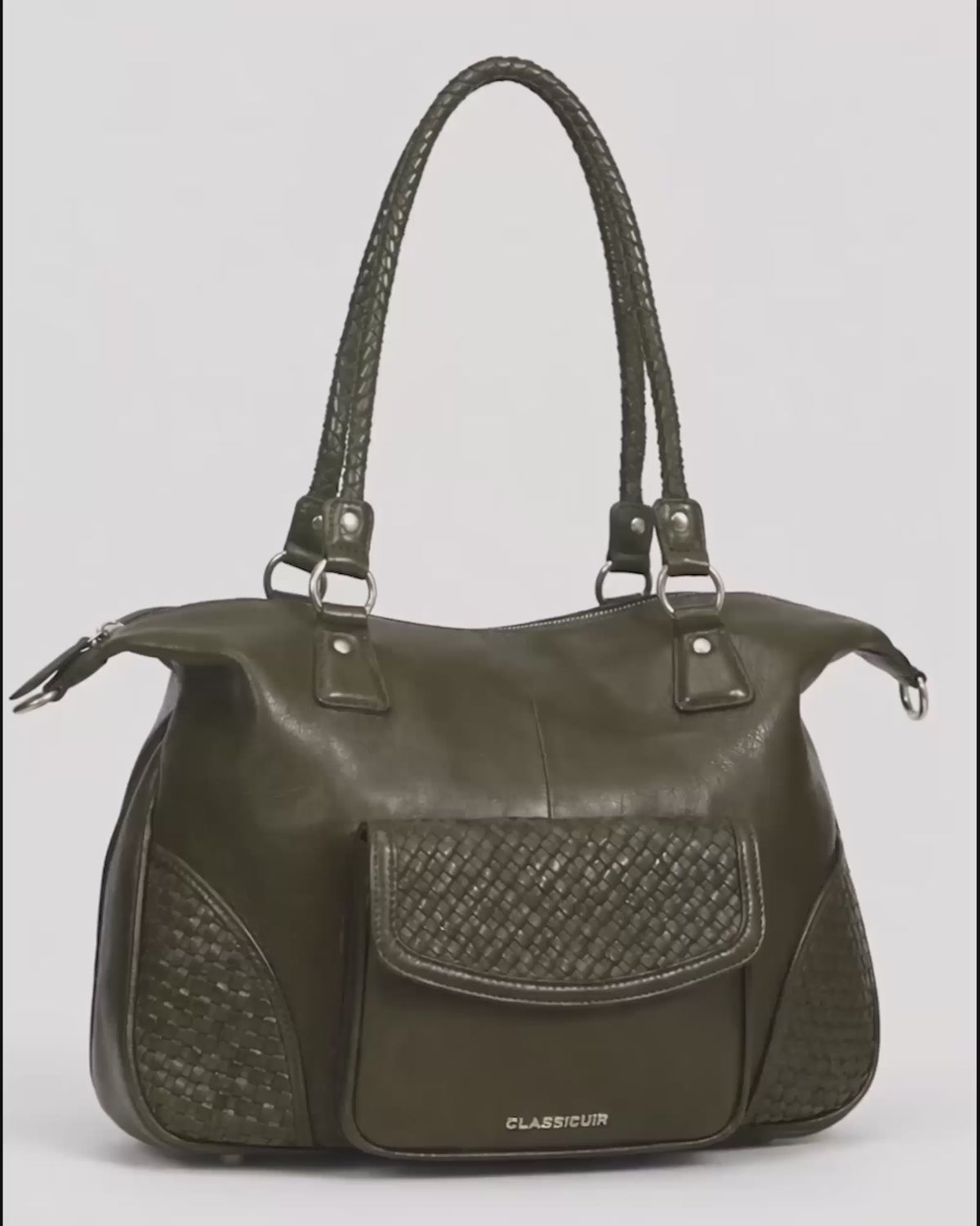 Lyon Pocket Weave Hobo Bag