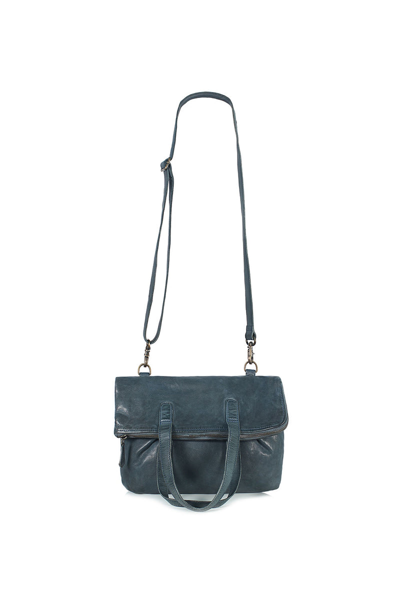 Nice Pleats Bifold Foldover Tote