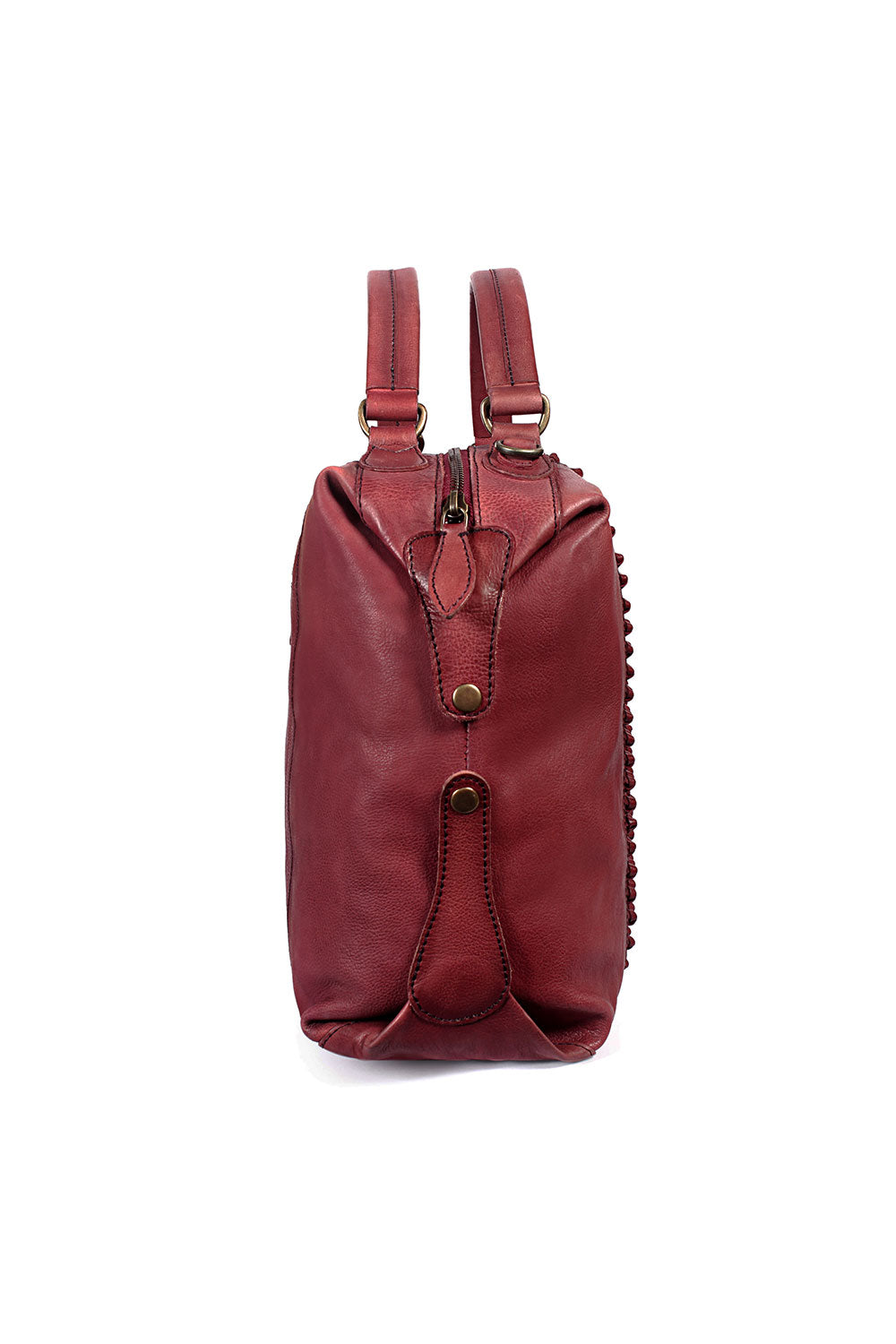 Marseille Knotted Weave Large Bowler Bag