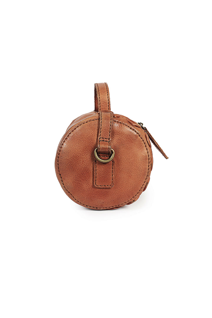 Orleans Padded Weave Mini Bowler Bag