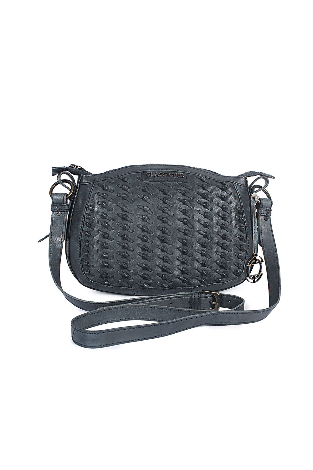 Marseille Knotted Weave Crossbody Bag