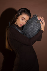 MARSEILLE KNOTTED WEAVE CROSSBODY BAG