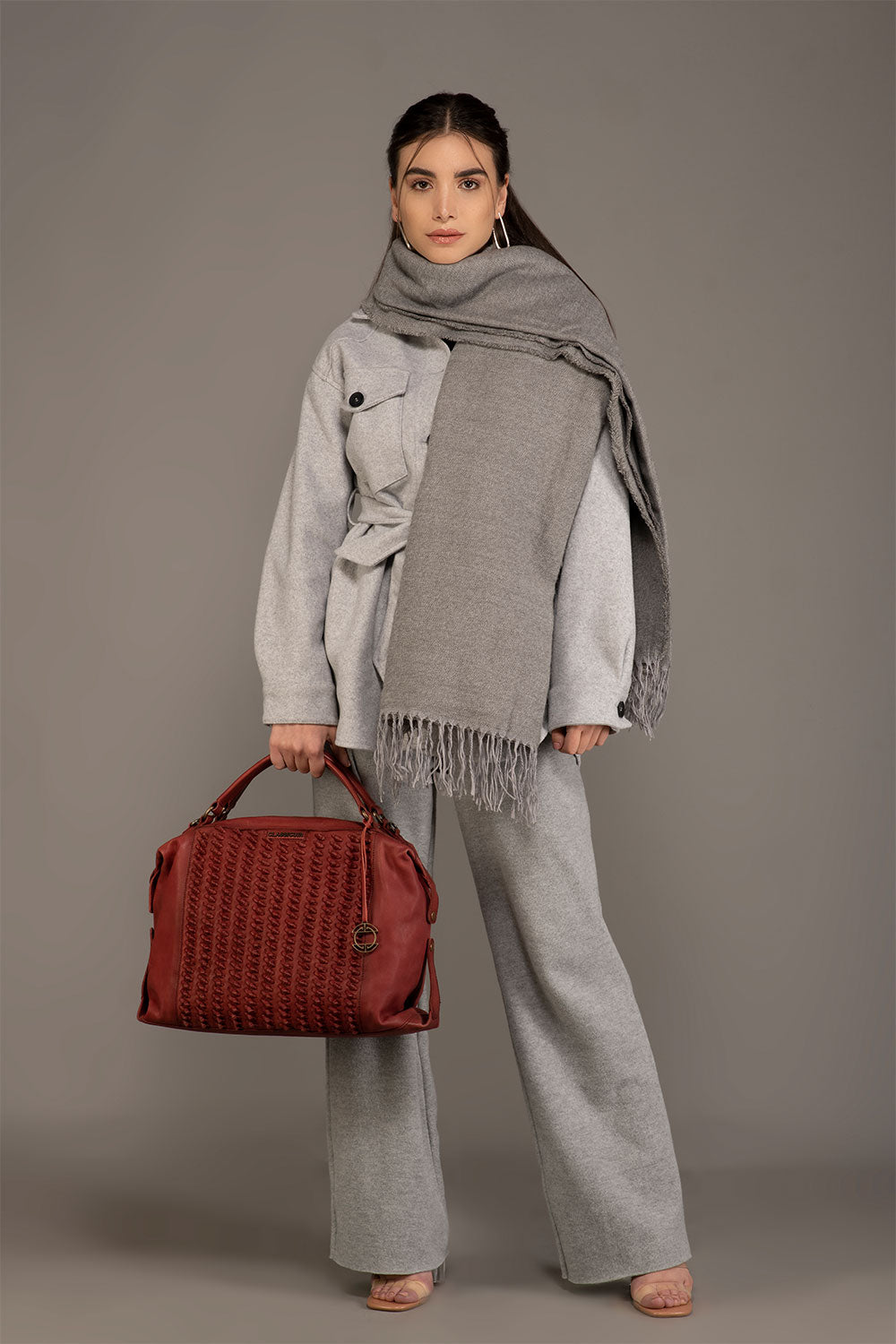 Marseille Knotted Weave Large Bowler Bag