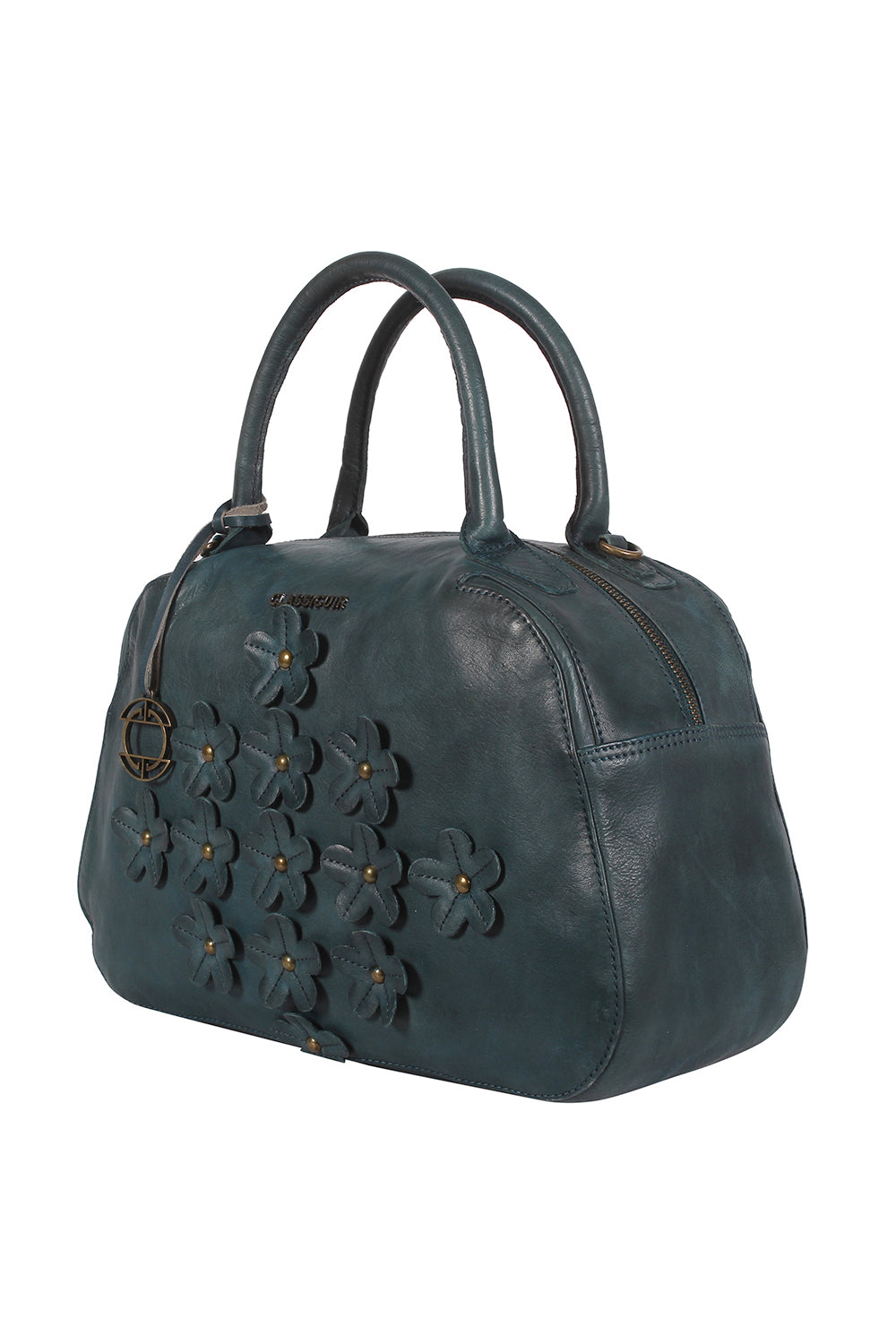Lille 3d Floral Bowler Bag