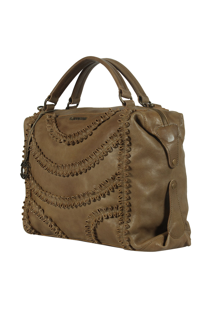 Rennes Leather Coiled Bowler Bag